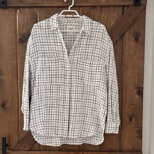 Abercrombie & Fitch Plaid Button Up